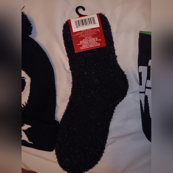 Nightmare Before Christmas;Jack Skellington Beanie and sock bundle!! - Picture 5 of 6